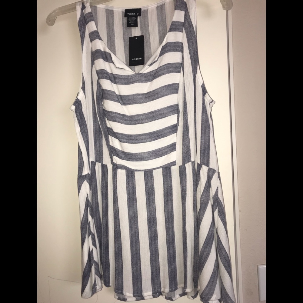 Torrid Striped Top